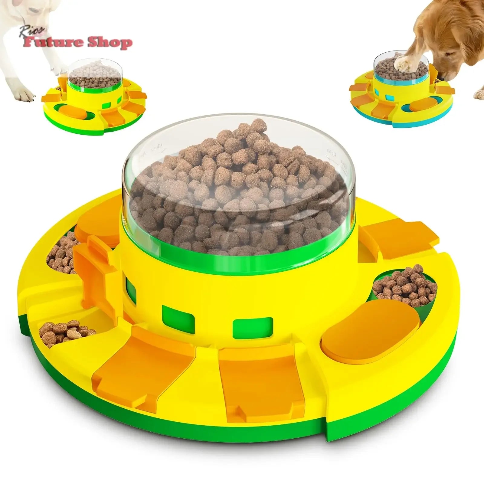 PawPlay Interactive Feeding Toy - Engaging Meal Time Fun for Dogs - Rios Future Shop
