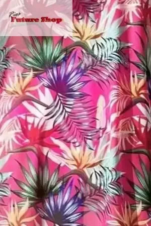 Printed Halter Neck Three-Piece Swim Set - Rios Future Shop