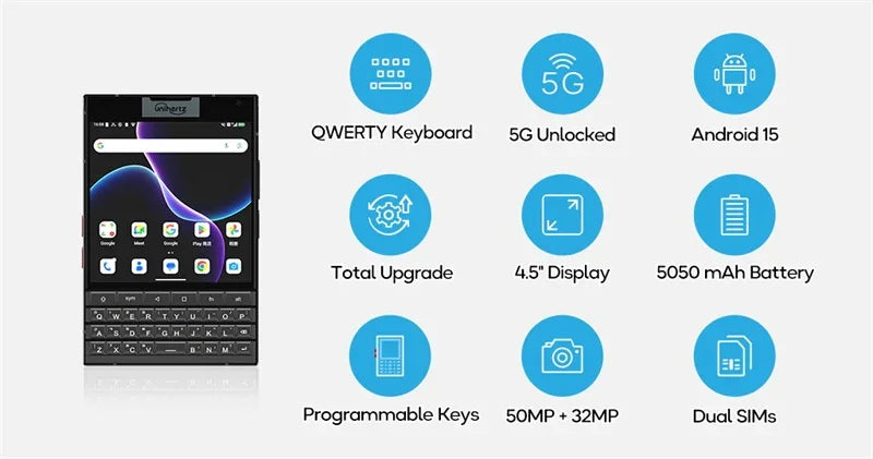 Unihertz Titan 2 5G Smartphone Android 15