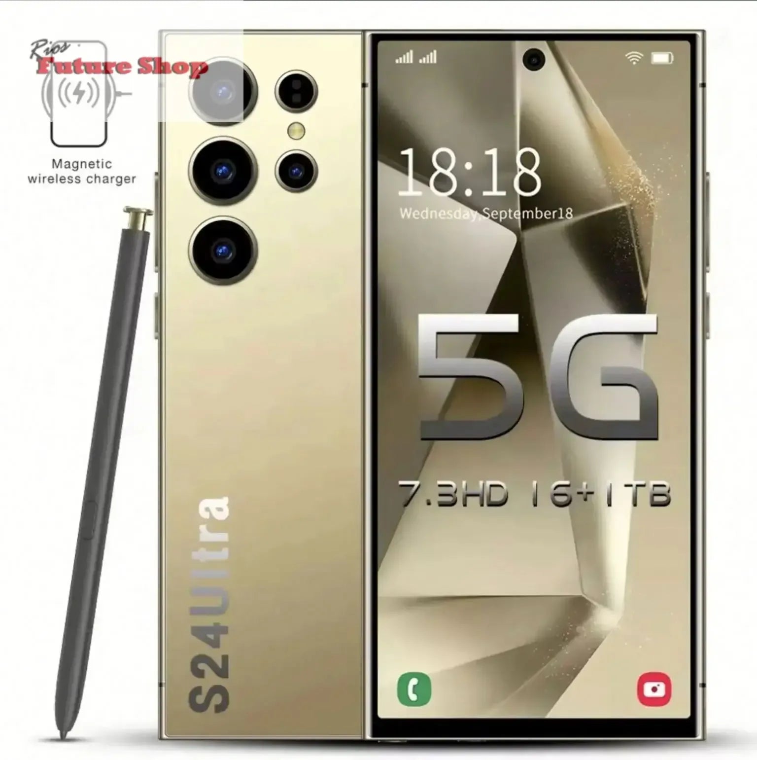 S24 ULTRA Original 16gb+1tb Cam-48MP+100MP - Rios Future Shop