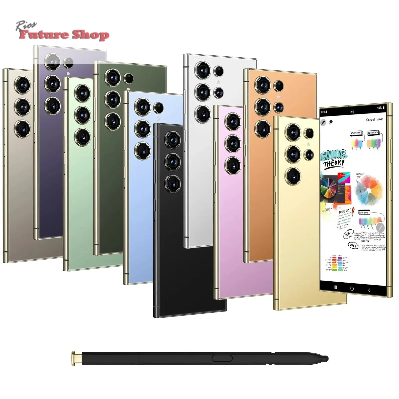 S24 Ultra 5G Smartphone US Stock 6.8 Inch Large Real 4G Screen 65W Quick Charge 8+512GB All-in-One Deca Core 12GB Built-in Pen - Rios Future Shop