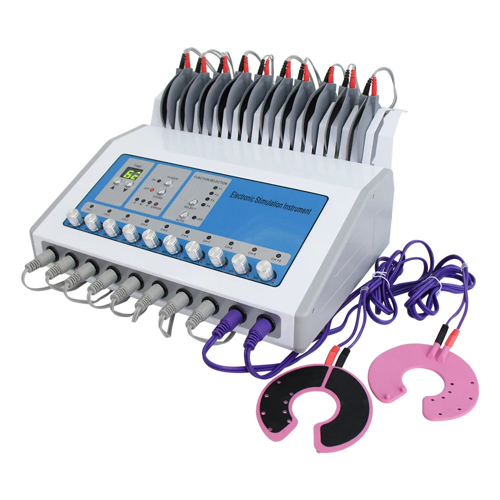 Microcurrent EMS Electric Muscle Stimulator Body Massager Weight Loss Electro Myostimulation Machine
