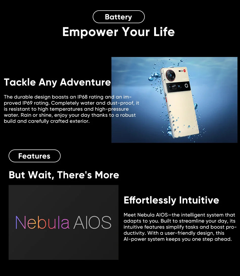 Nubia Z70 Ultra 5G Smartphone Snapdragon 8