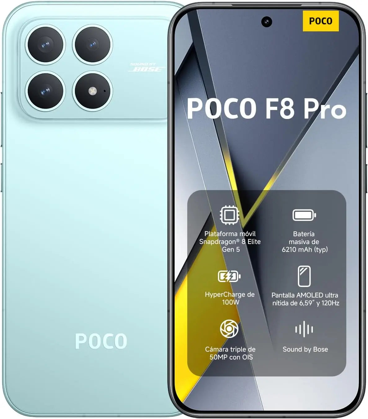 POCO F8 Pro Smartphone 256/512GB 50MP