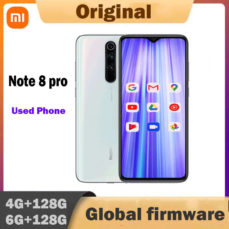 Xiaomi Redmi Note 8  Smartphone Helio G90T 4500mAh 64MP  6G+128G 8+128G