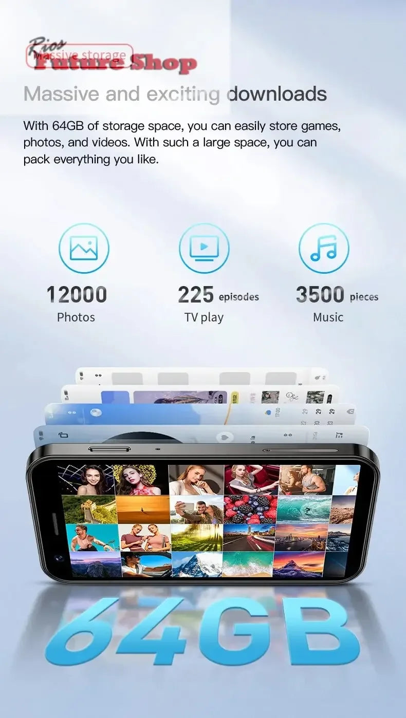 SOYES XS16 3-inch Android 8.1 - Rios Future Shop