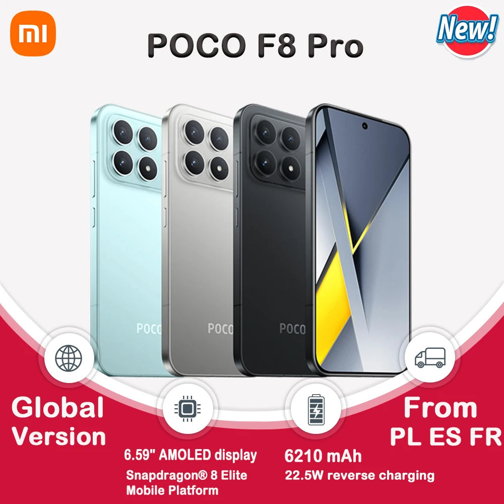 POCO F8 Pro Smartphone 256/512GB 50MP