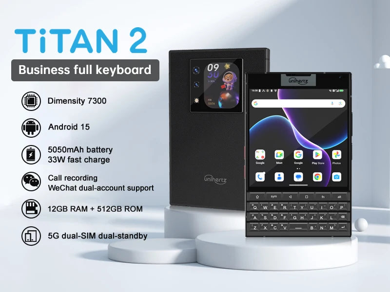 Unihertz Titan 2 5G Smartphone Android 15