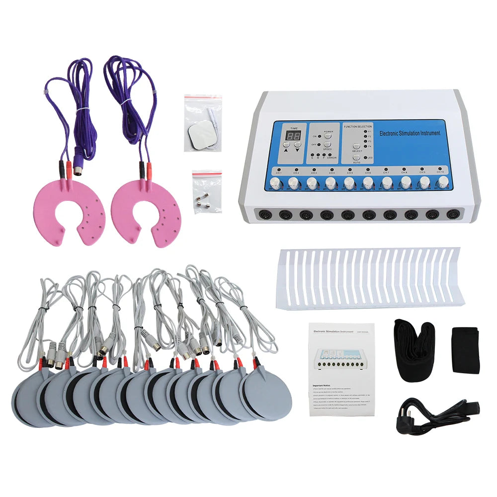 Microcurrent EMS Electric Muscle Stimulator Body Massager Weight Loss Electro Myostimulation Machine
