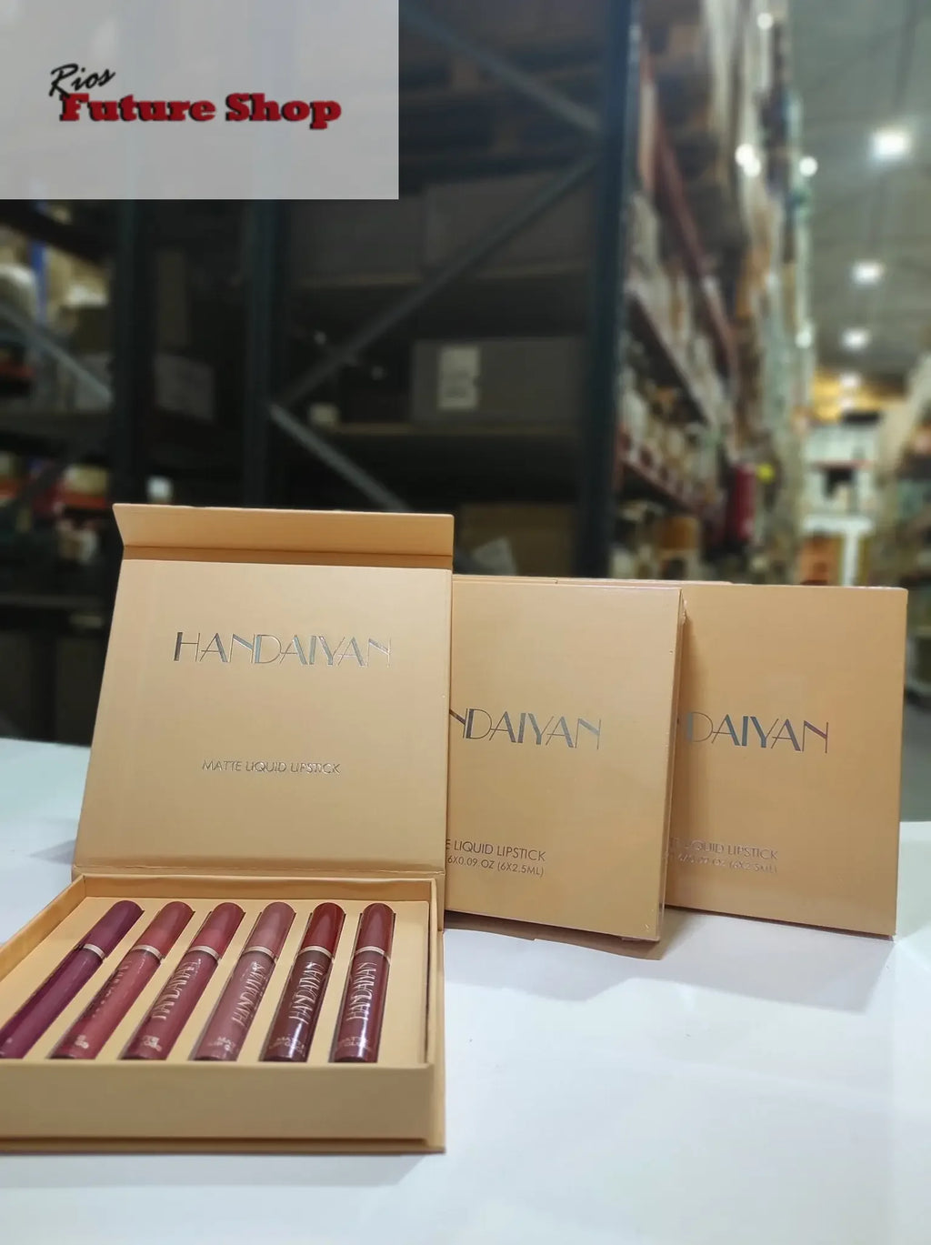 Set de 6 pintalabios color mate - Rios Future Shop