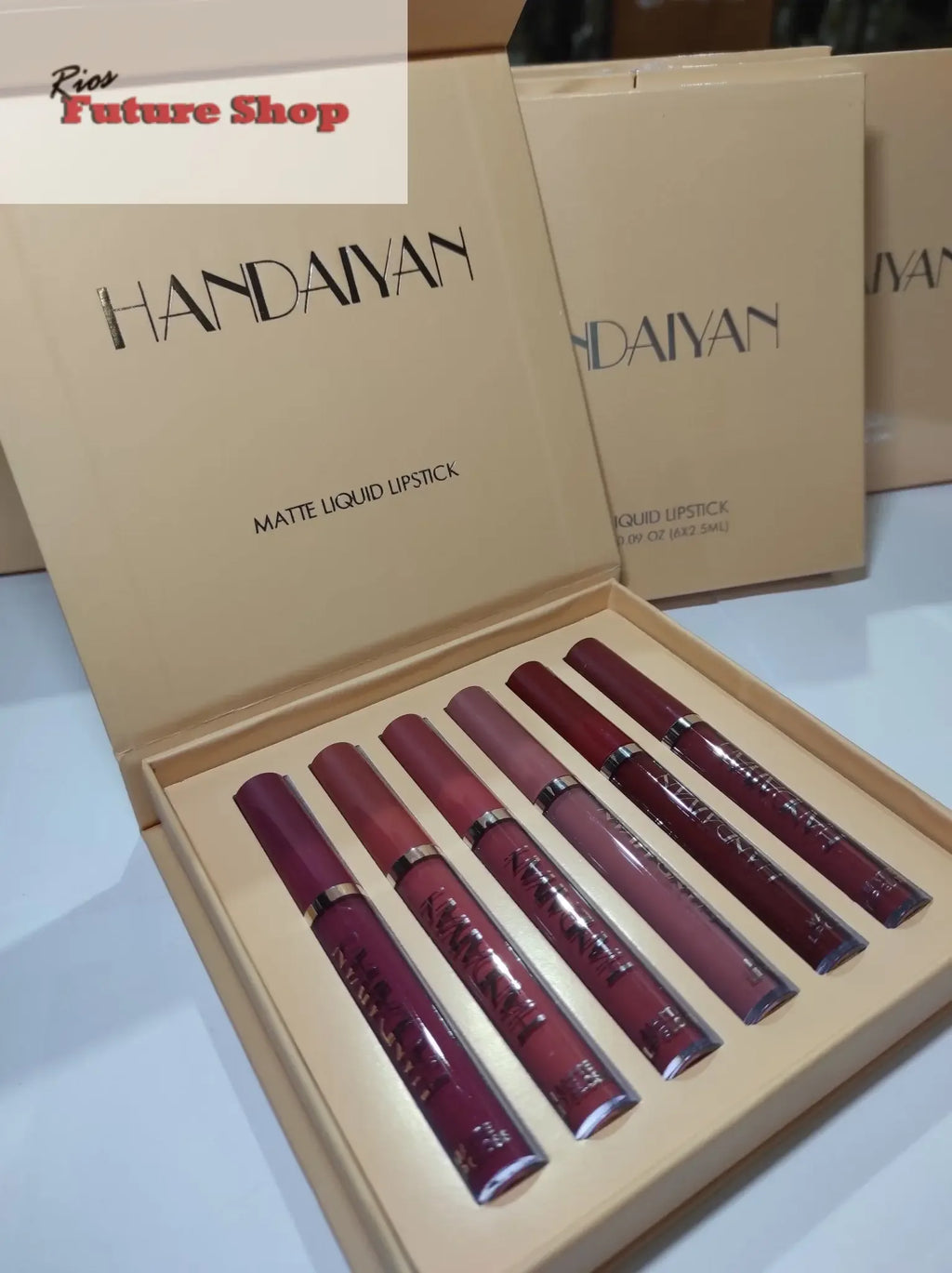 Set de 6 pintalabios color mate - Rios Future Shop