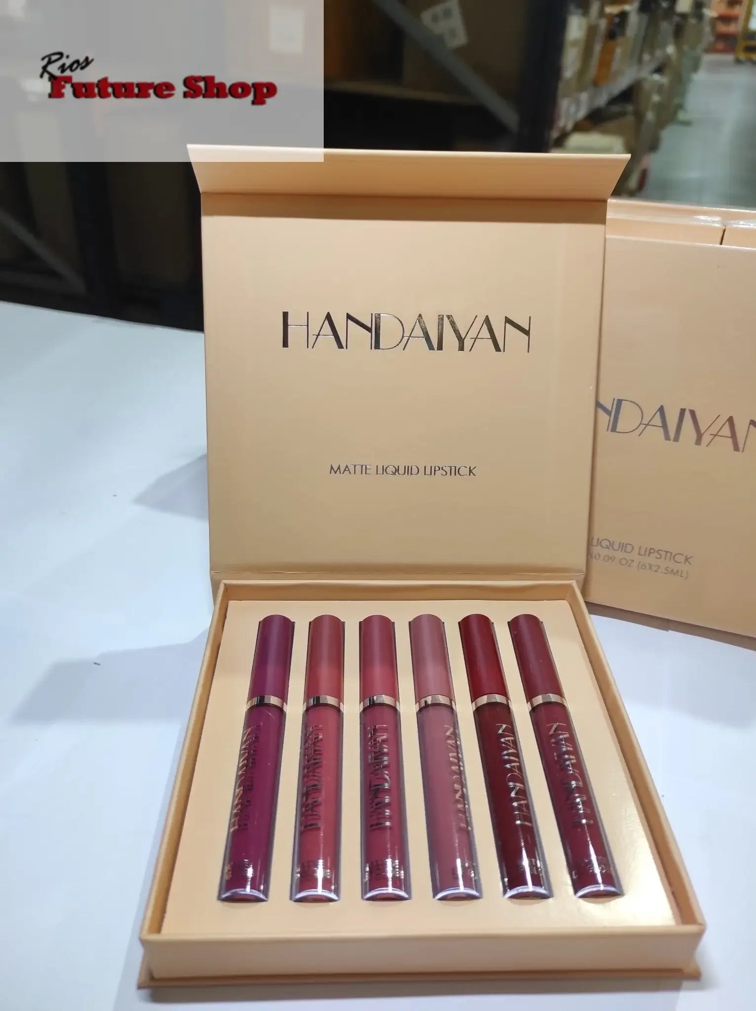 Set de 6 pintalabios color mate - Rios Future Shop