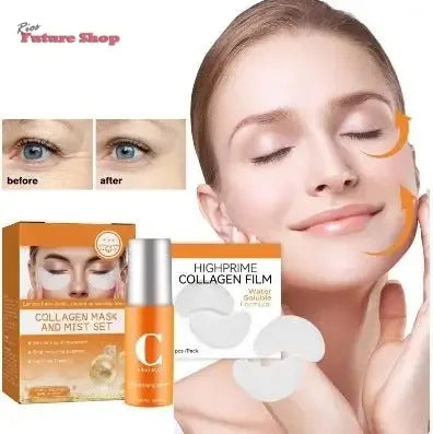 Set de almohadilla y gel hidratante de colágeno - Rios Future Shop