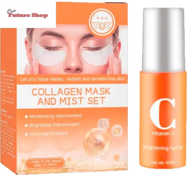 Set de almohadilla y gel hidratante de colágeno - Rios Future Shop