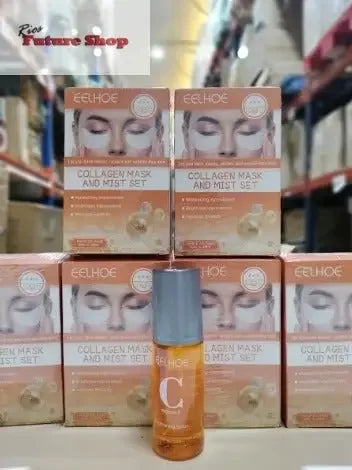 Set de almohadilla y gel hidratante de colágeno - Rios Future Shop