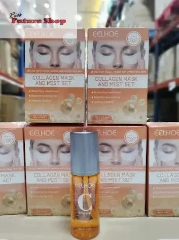 Set de almohadilla y gel hidratante de colágeno - Rios Future Shop