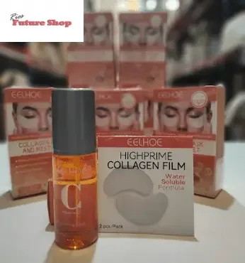 Set de almohadilla y gel hidratante de colágeno - Rios Future Shop