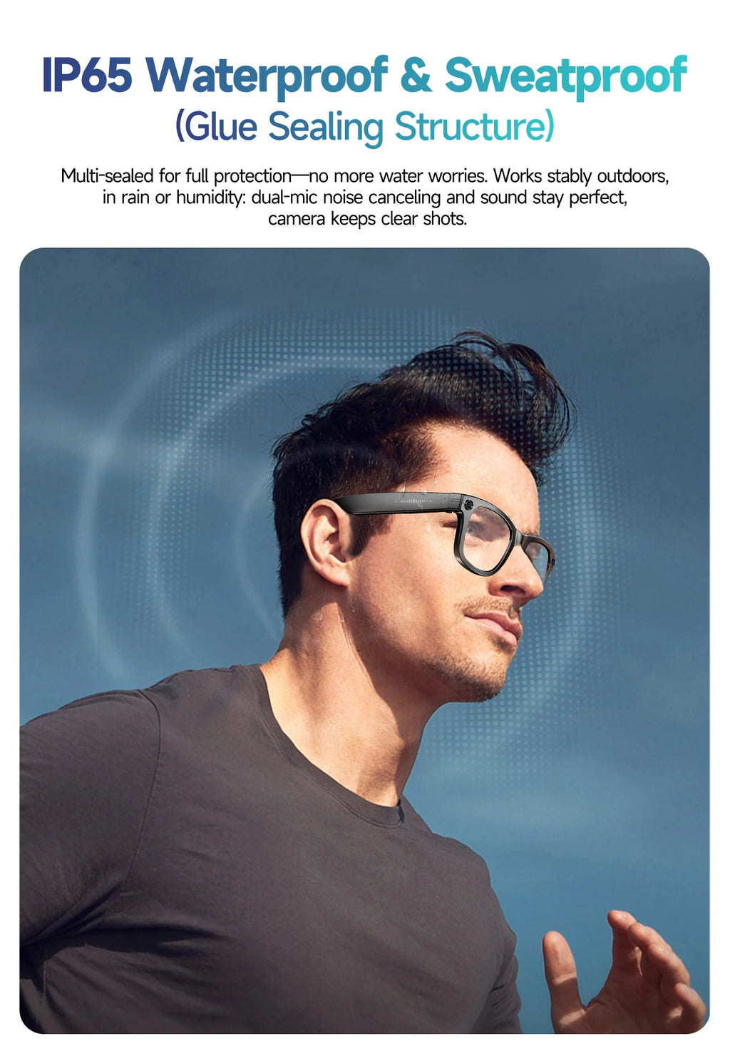 New 800W Camera AI Glasses