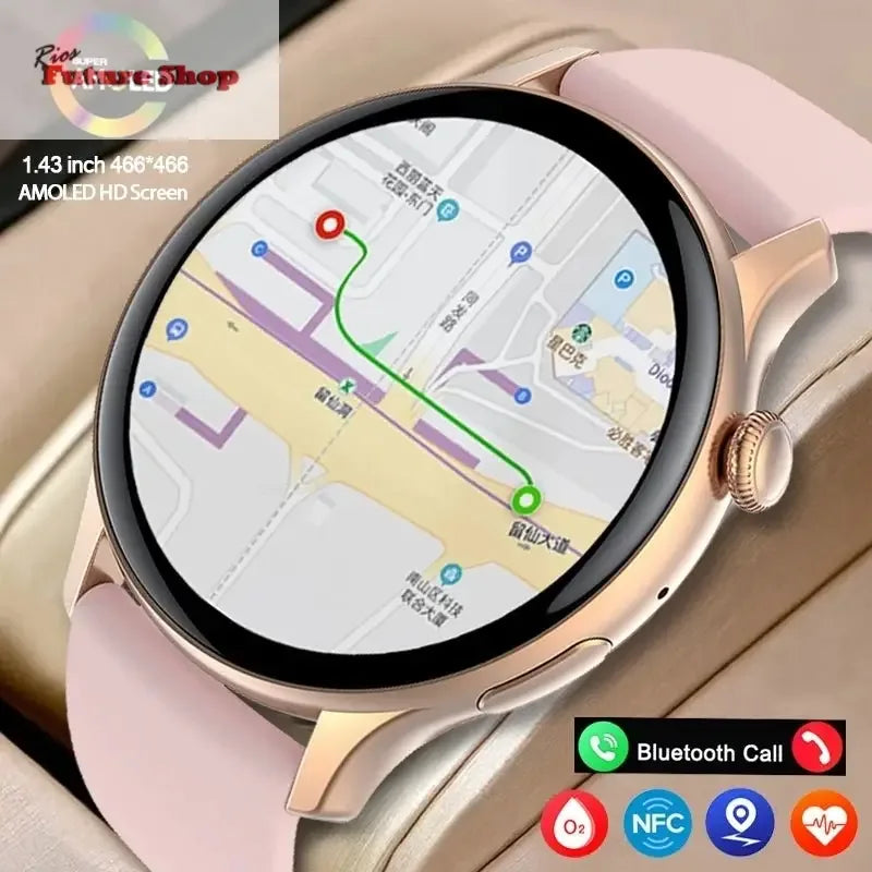 Smart Watch 466*466 HD Health Tracker For Xiaomi - Rios Future Shop