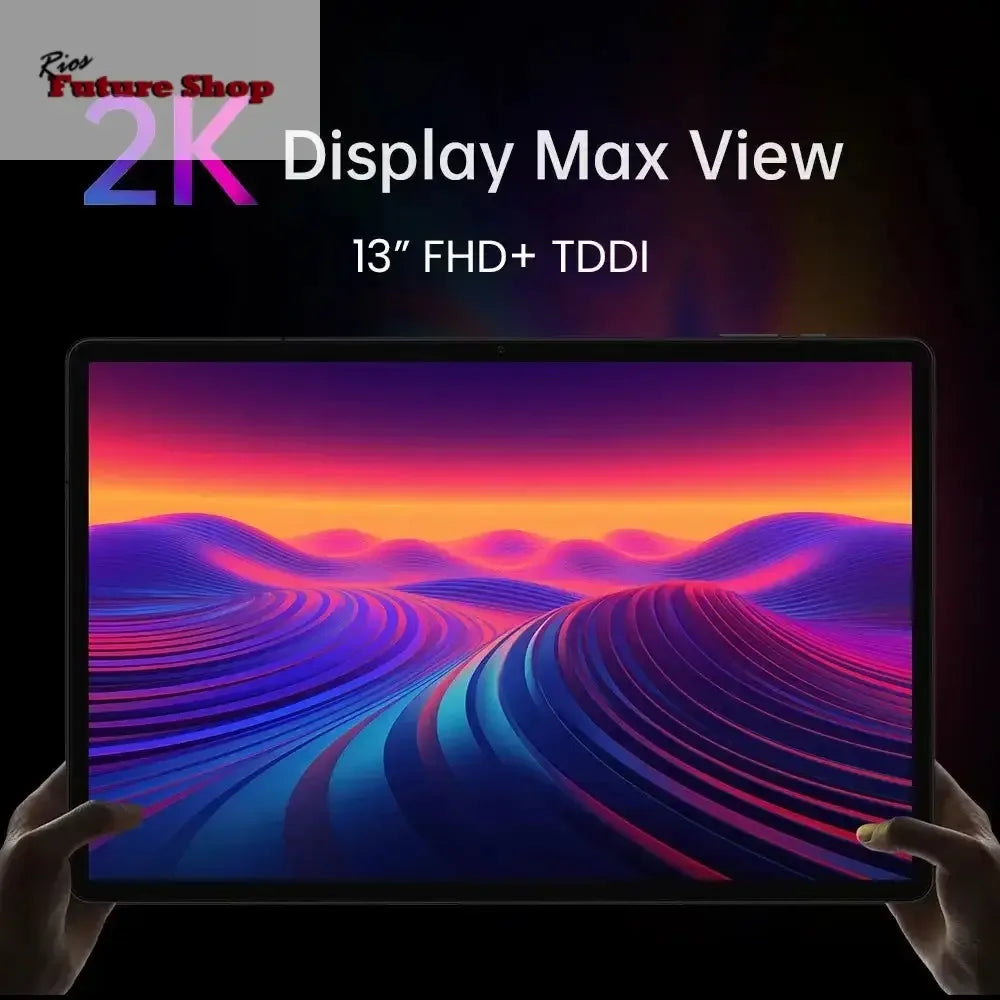 T65 Max 13" HD Display Android 14 Tablet MediaTek - Rios Future Shop