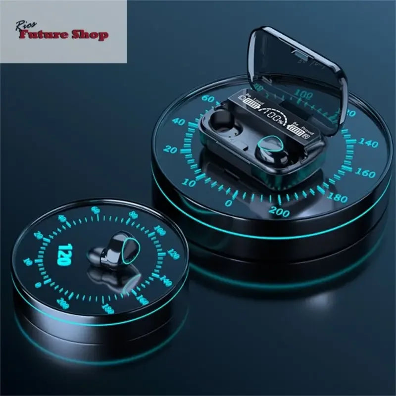 TWS Wireless 5.1 Waterproof Bluetooth Sports Earphones - Rios Future Shop