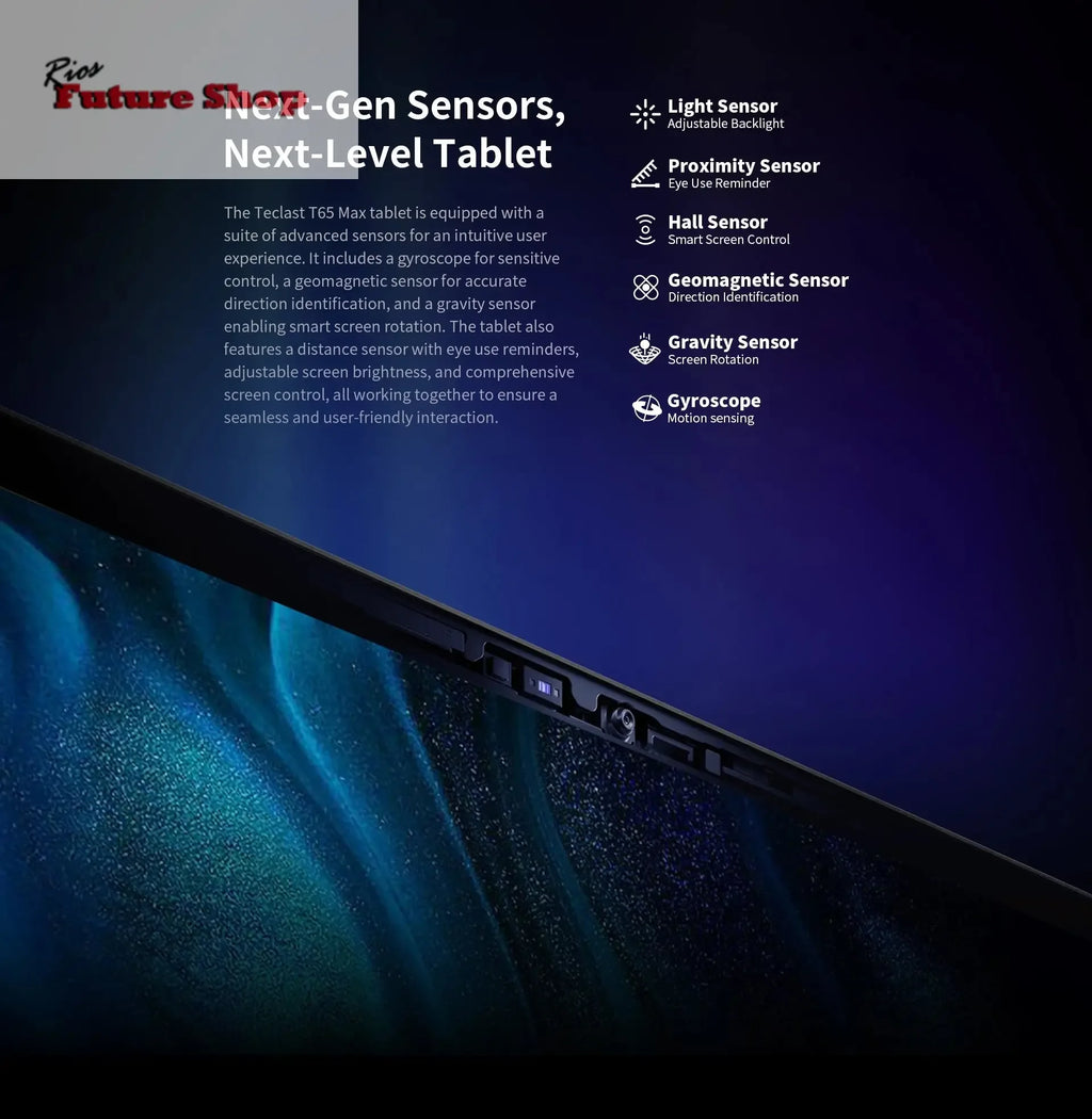 Teclast T65 Max 13" HD Display Android 14 Tablet - Rios Future Shop
