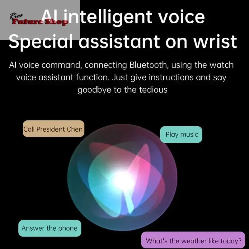 True AMOLED Sports Smart Watch - Rios Future Shop