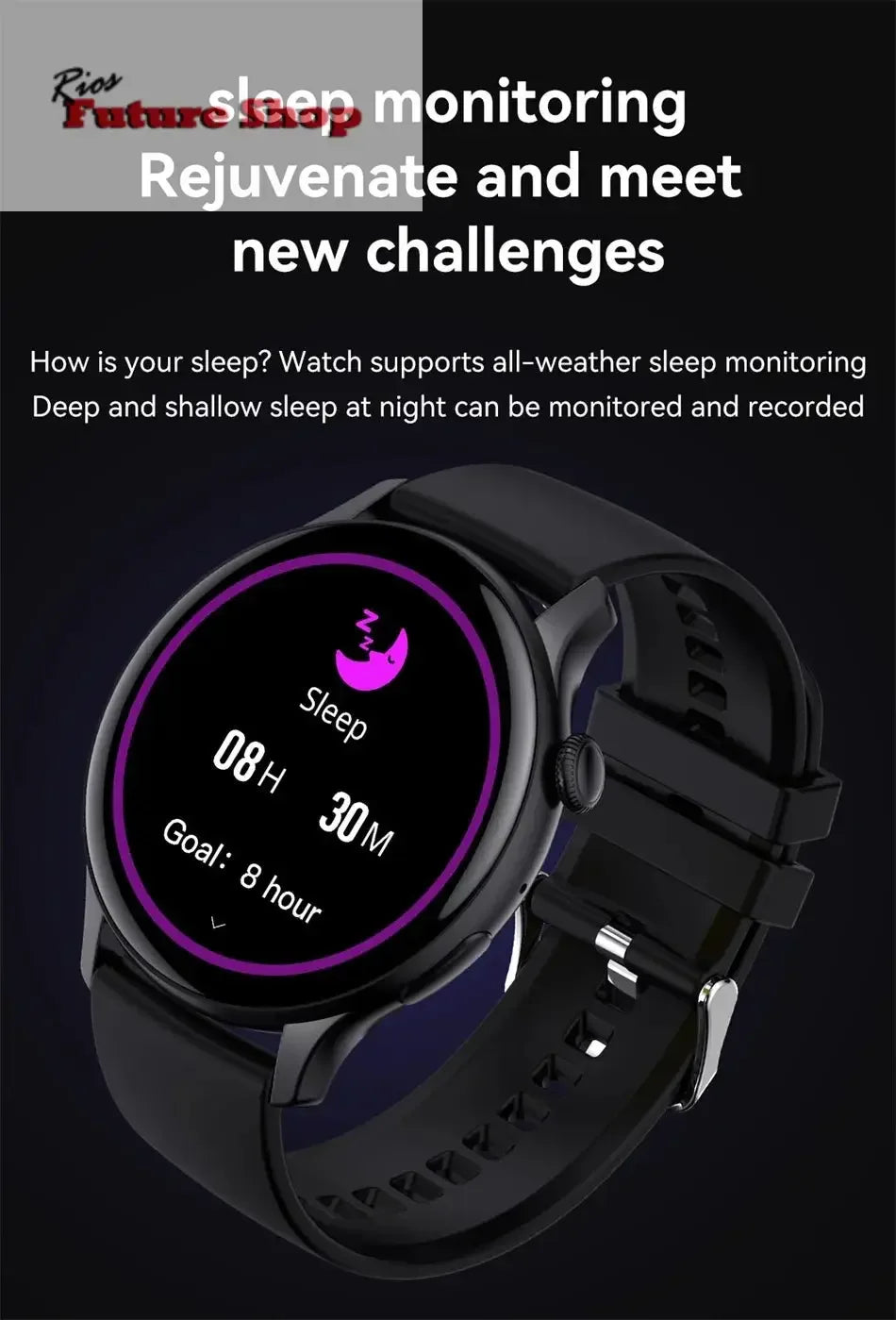 True AMOLED Sports Smart Watch - Rios Future Shop
