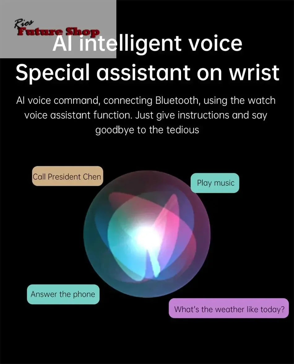 True AMOLED Sports Smart Watch - Rios Future Shop