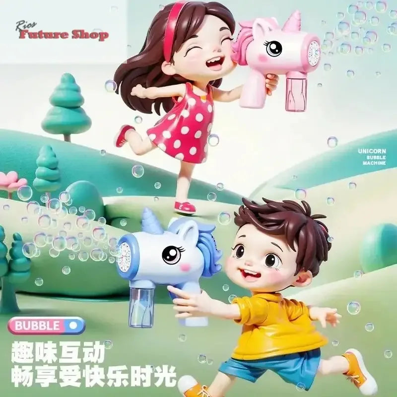 Unicorn electric bubble gun - Rios Future Shop