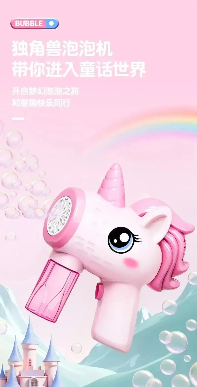 Unicorn electric bubble gun - Rios Future Shop