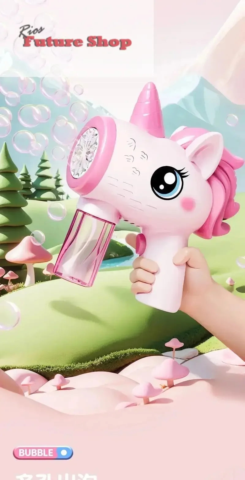Unicorn electric bubble gun - Rios Future Shop
