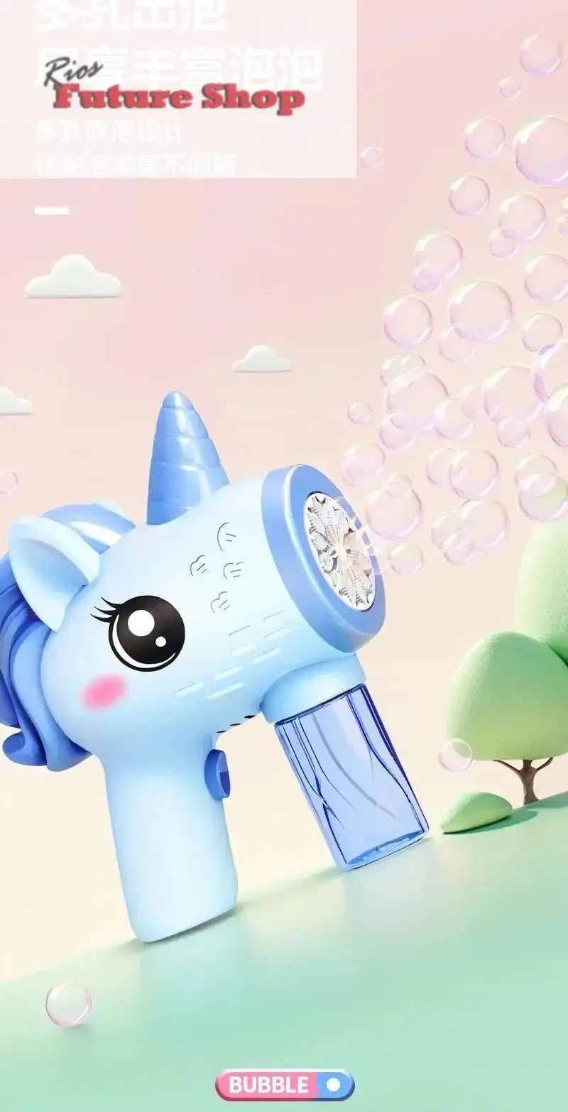 Unicorn electric bubble gun - Rios Future Shop