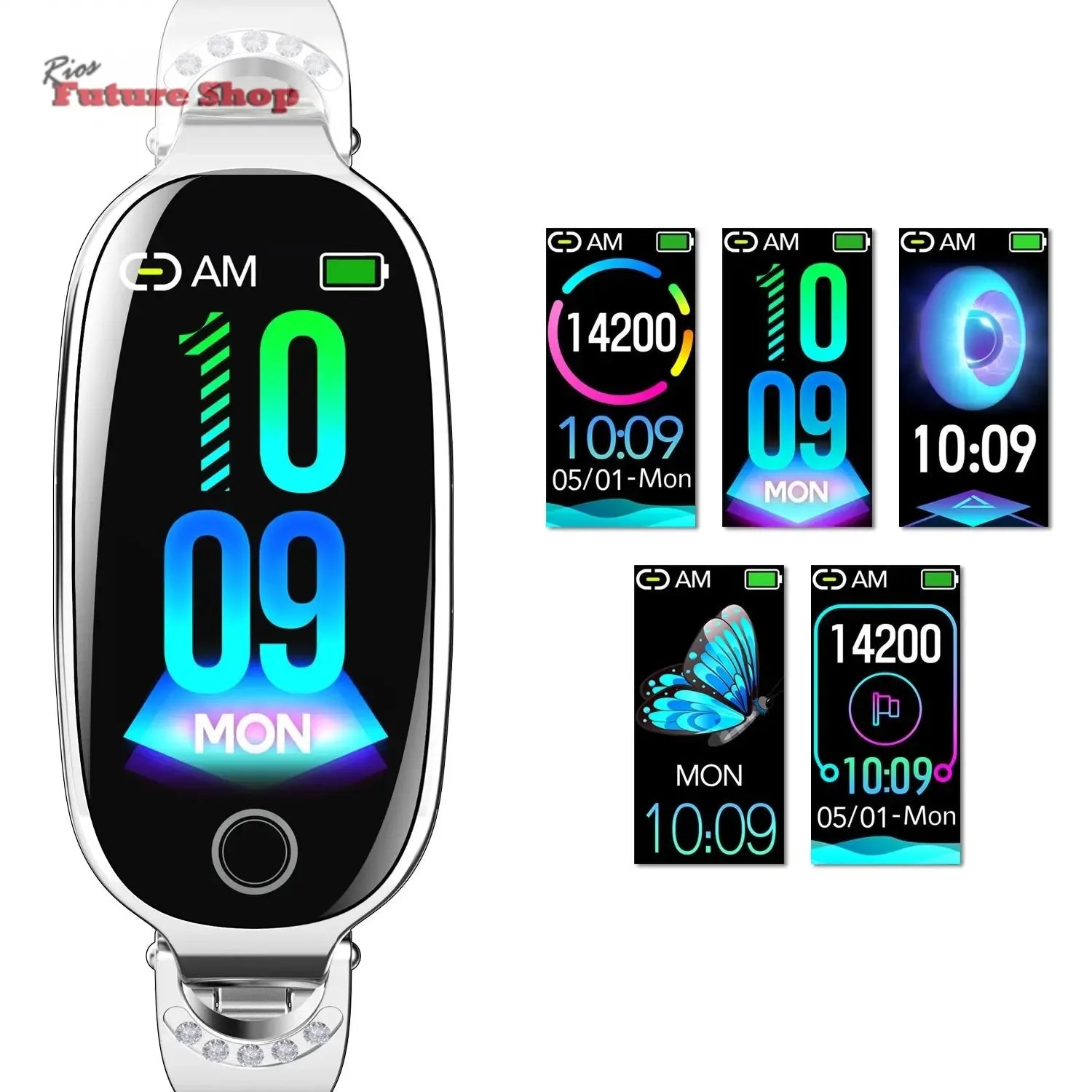 Women's Smart Watch Non-invasive Blood Glucose Menstrual Reminder - Rios Future Shop