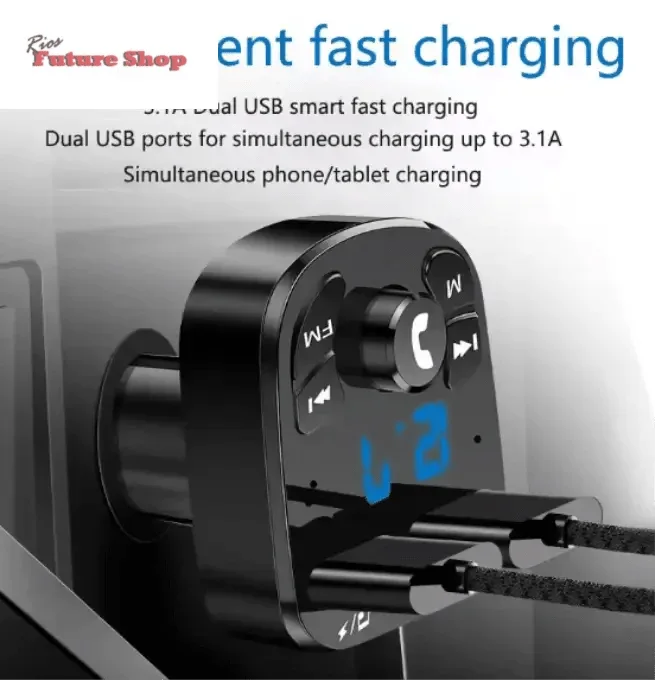 Adaptador Bluetooth para Automovel - Rios Future Shop