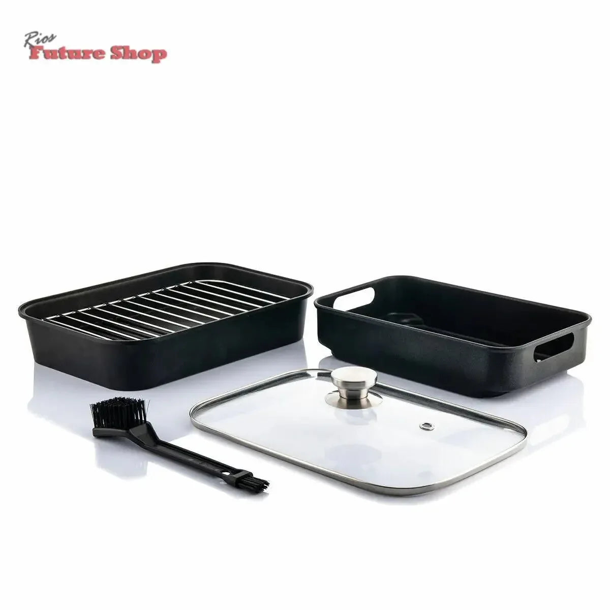 Airfry com Grill, Acessórios e Receitario I 12-1- 3400W 6L - Rios Future Shop