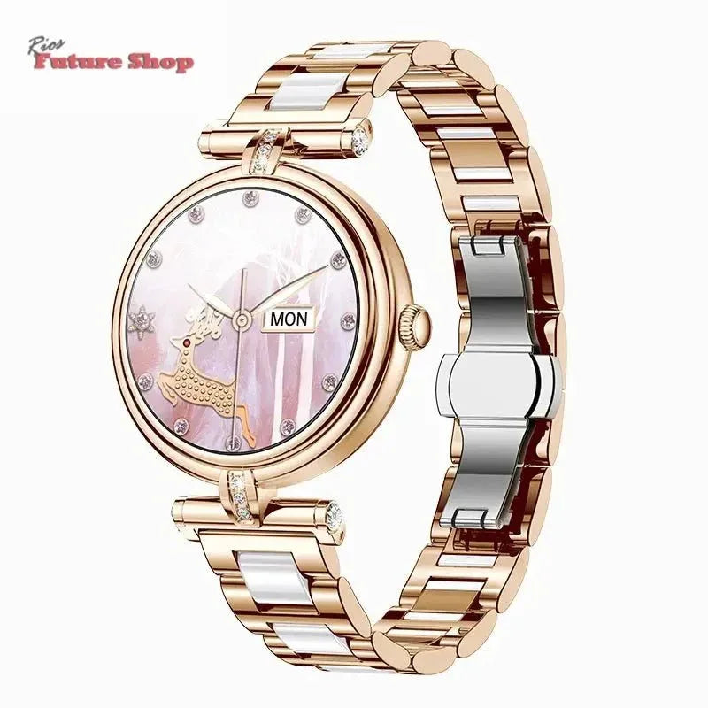 AK62 Smart Watch Women 1.09 Inch HD Screen - Rios Future Shop