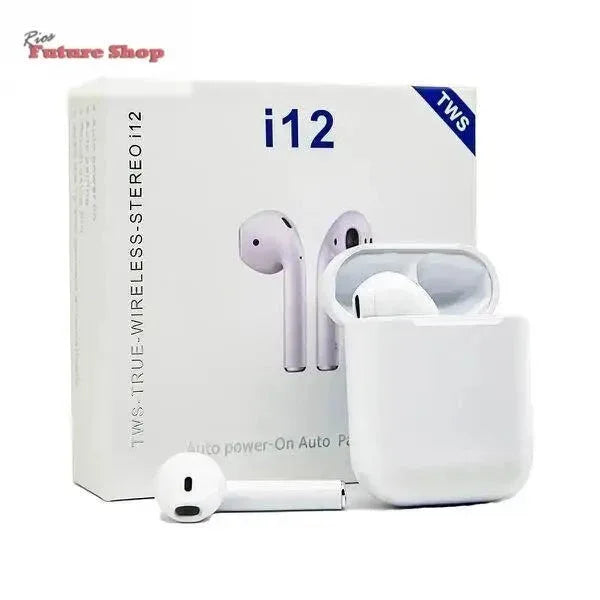 AURICULAR BLUETOOTH TWS i12 - Rios Future Shop