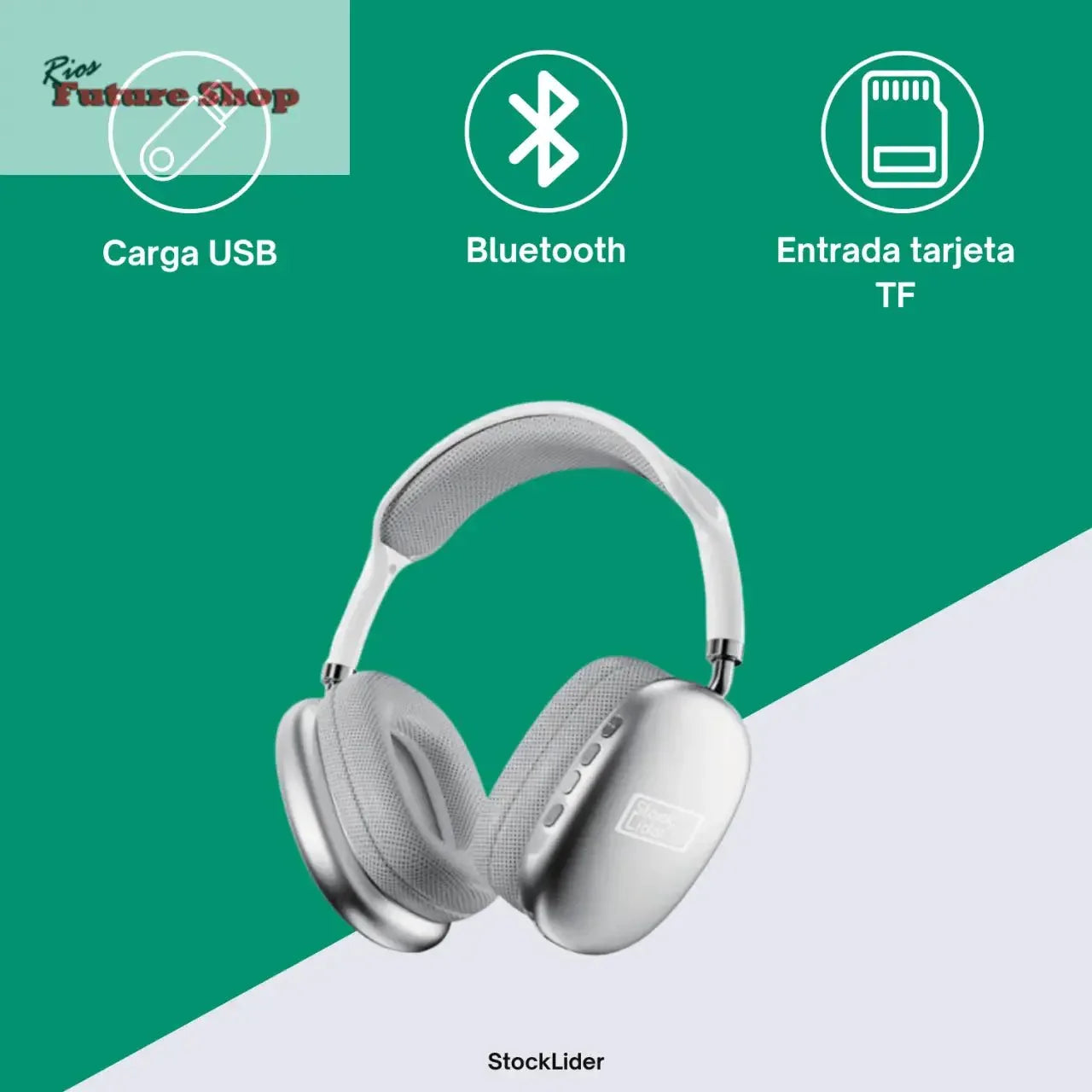 Auriculares Sem Fios - Rios Future Shop