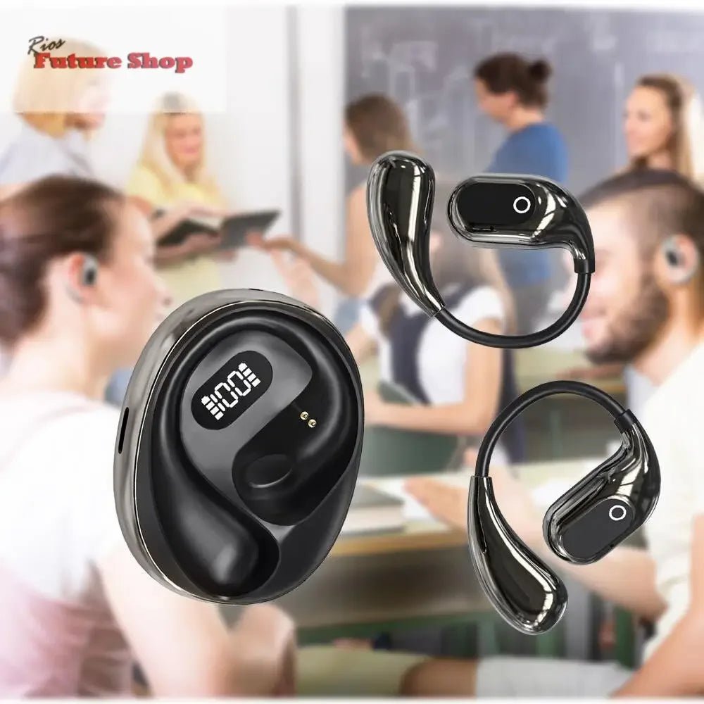 Auriculares Traductores En Tiempo Real Negros - Rios Future Shop