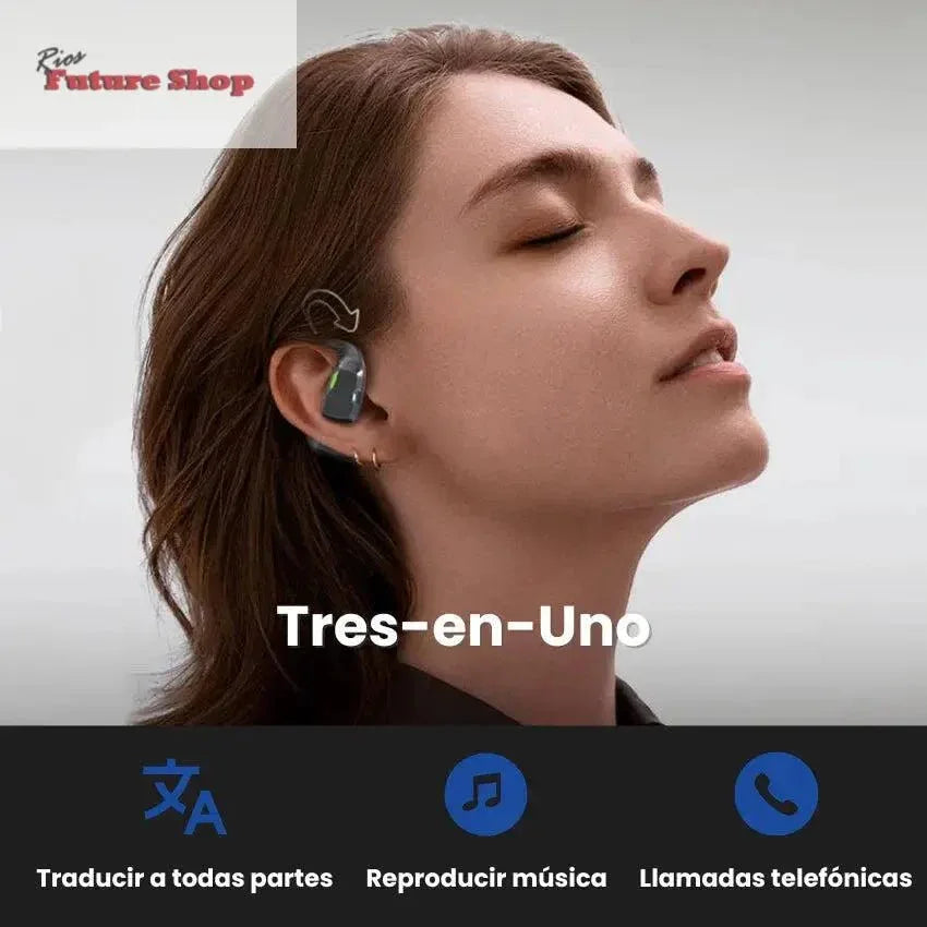 Auriculares Tradutores Instantaneos em Tempo Real - Rios Future Shop