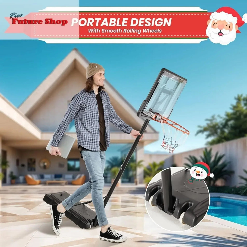 Basketball Hoop Outdoor Portable Court - Rios Future Shop