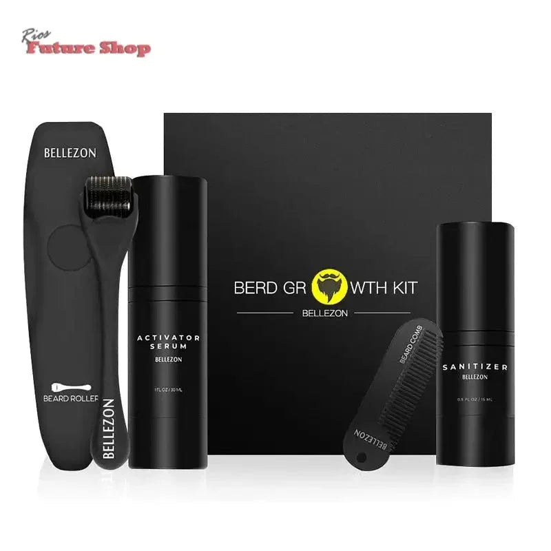 Beard Growth Liquid Beard Care Set (USA) - Rios Future Shop