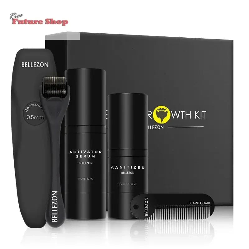 Beard Growth Liquid Beard Care Set (USA) - Rios Future Shop