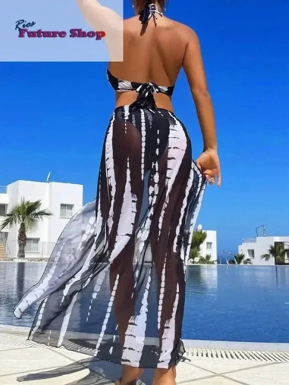 Bikini Three Piece Swimsuit Female - Rios Future Shop