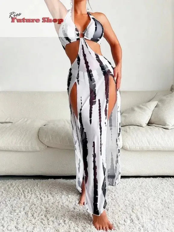 Bikini Three Piece Swimsuit Female - Rios Future Shop