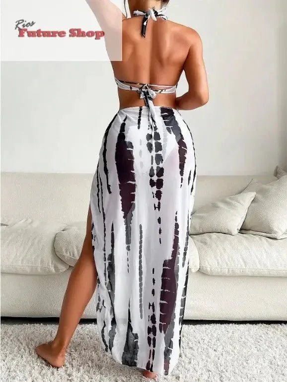 Bikini Three Piece Swimsuit Female - Rios Future Shop