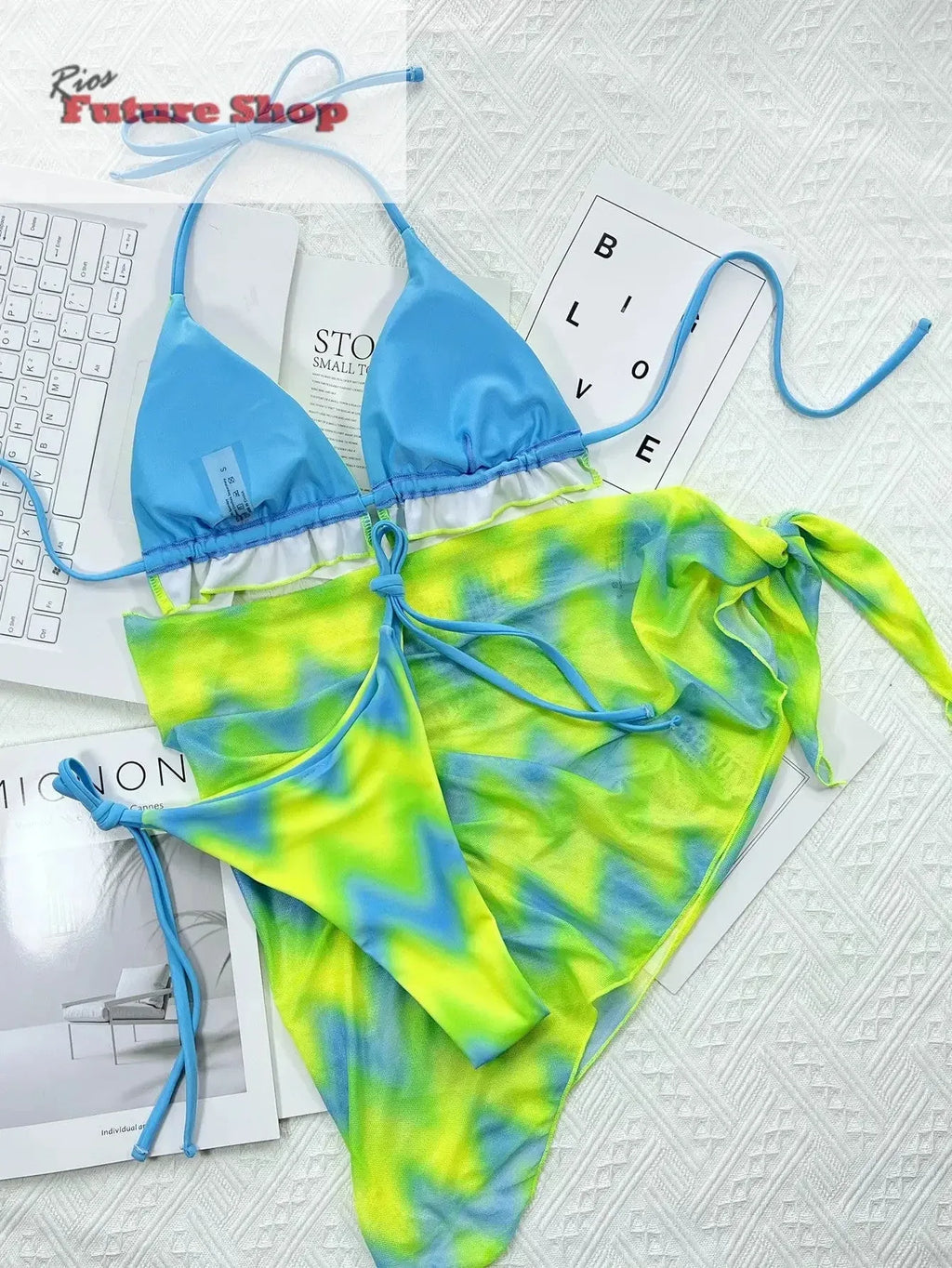 Bikini Tie Dyed Outer Single Swimsuit - Rios Future Shop