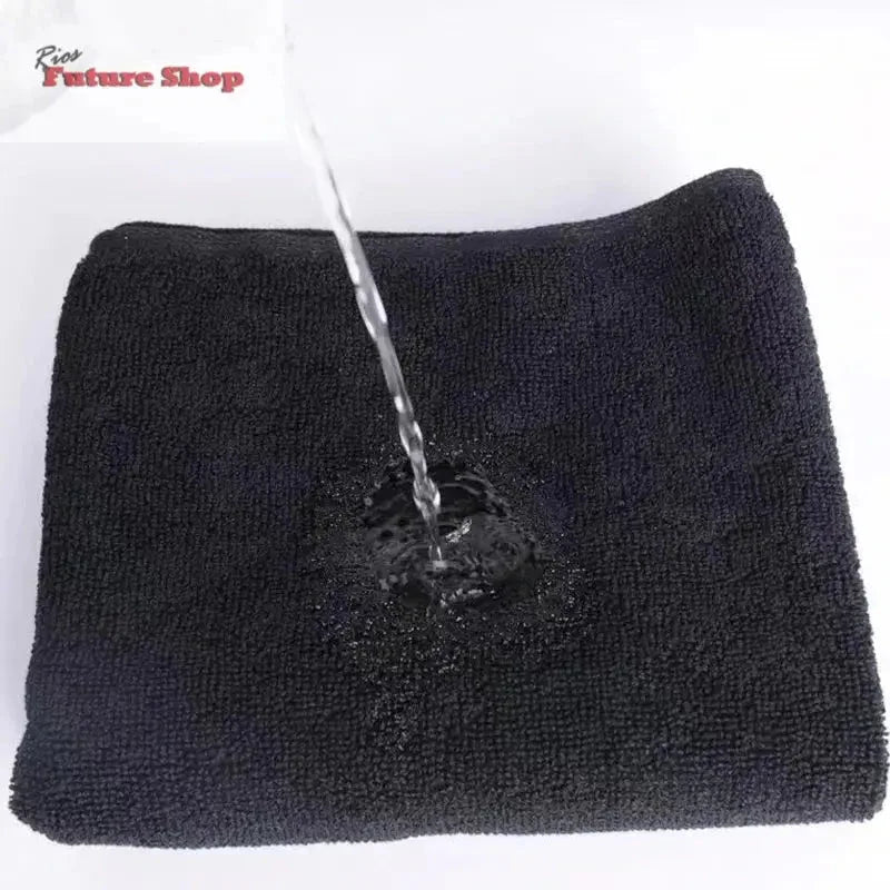 Black Towel Cotton Soft Face Towel - Rios Future Shop