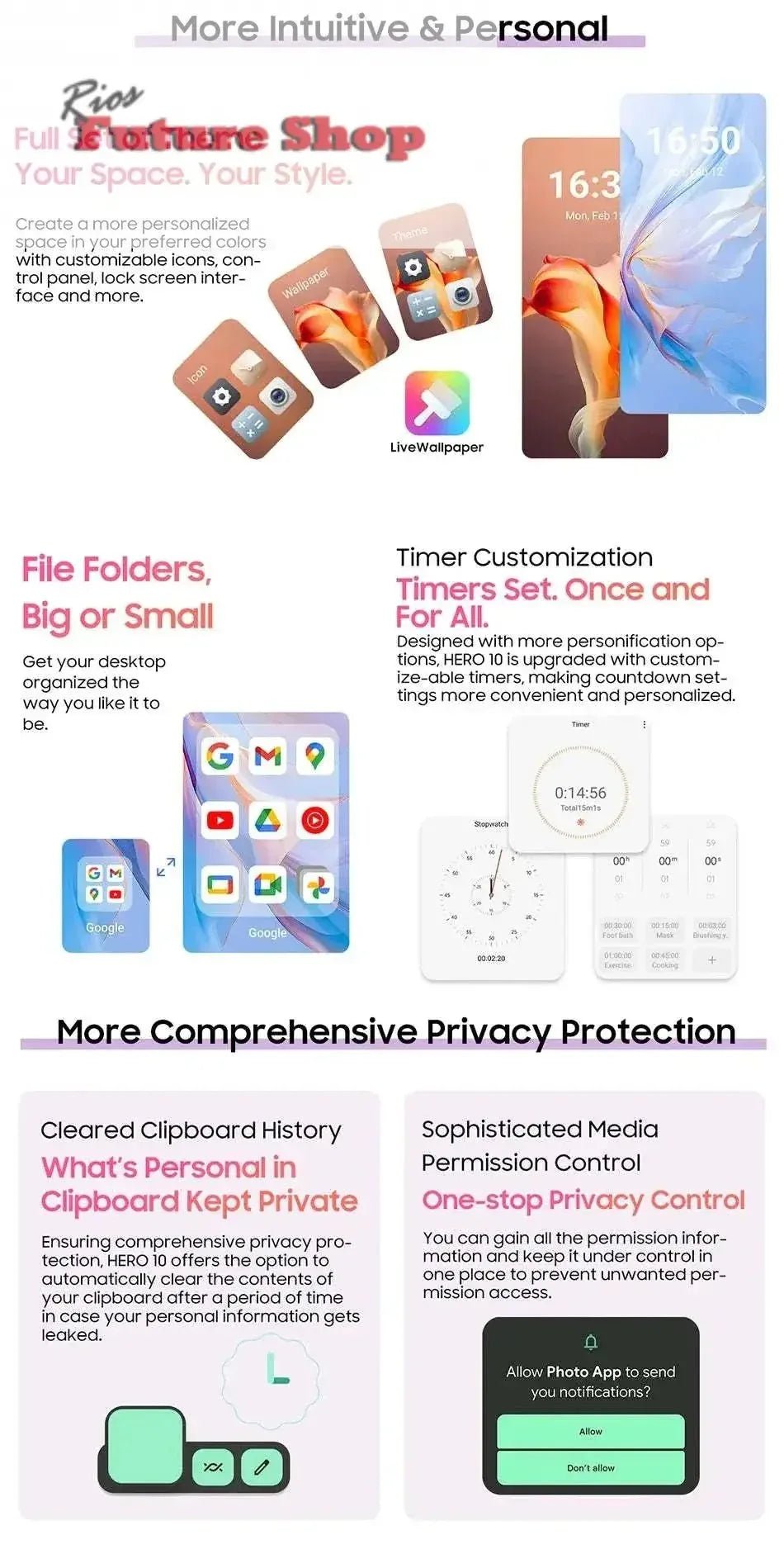 Blackview HERO 10 Smartphone 6.9 inch - Rios Future Shop